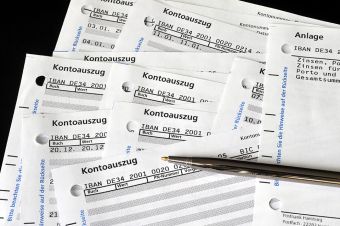 Foto: Kontoauszüge